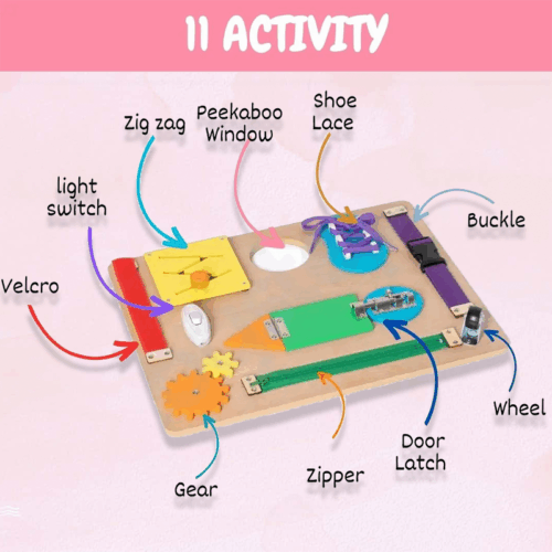 Babysteps Baby Busy Board - Image 4