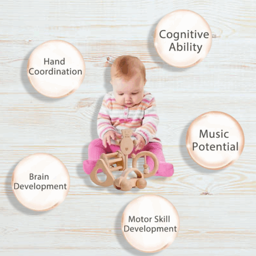 Wood Rattle Toys - Image 3
