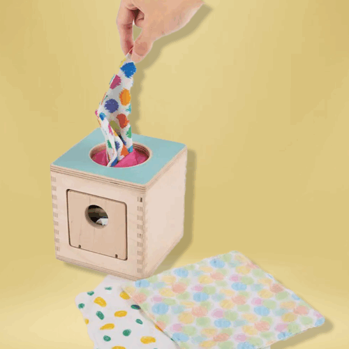 Montessori Magic Tissue Box | Babysteps