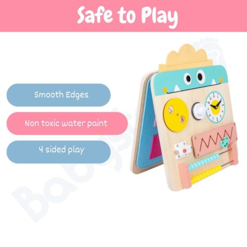Toddler busy board