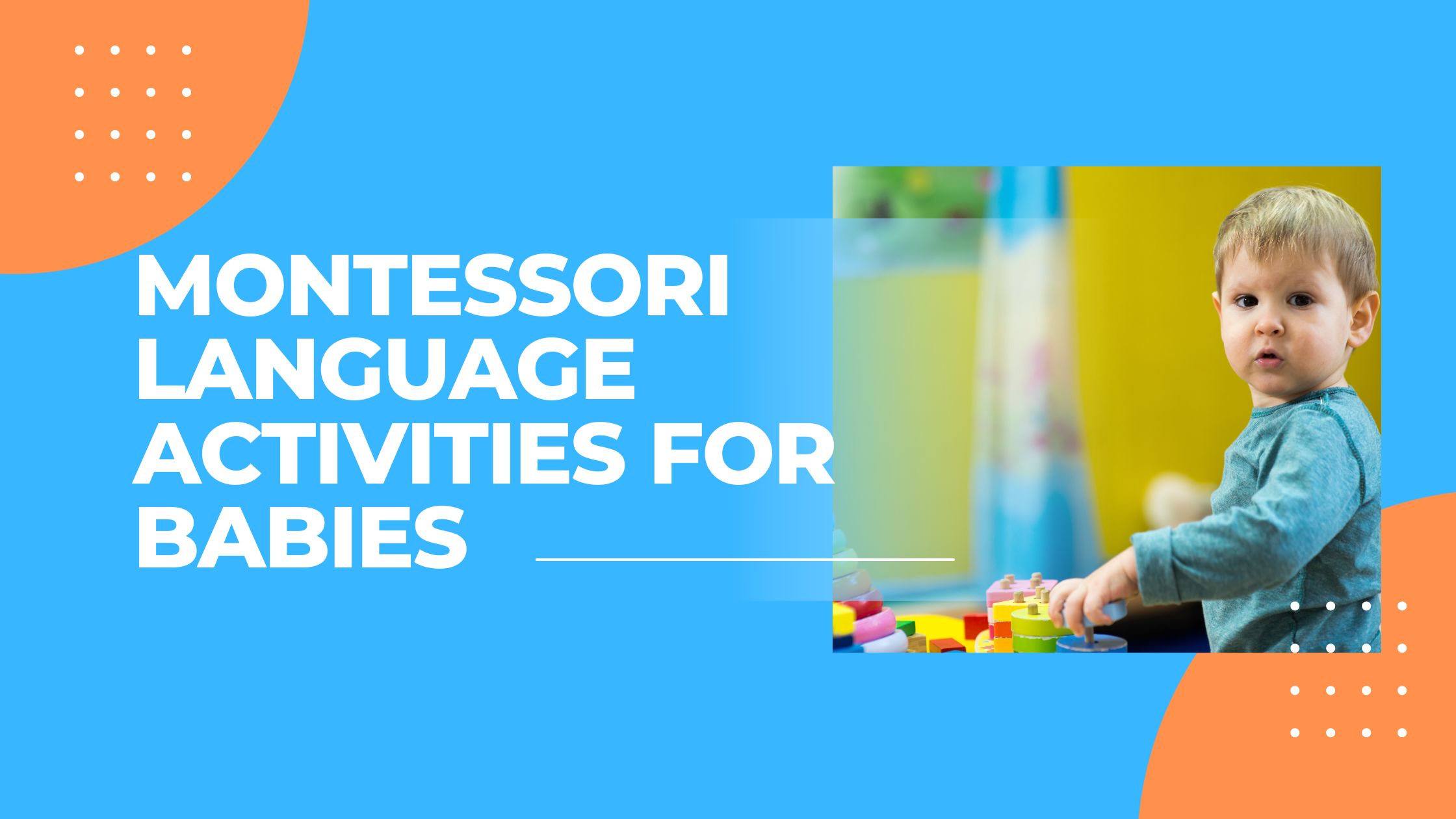 Montessori Language Activities for Babies