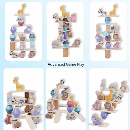 Montessori animals balancing figures - Image 3