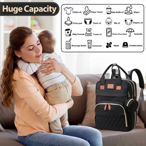 nappy bag capacity explained